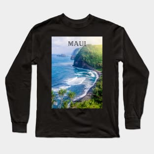 Maui/Hawaii View Long Sleeve T-Shirt